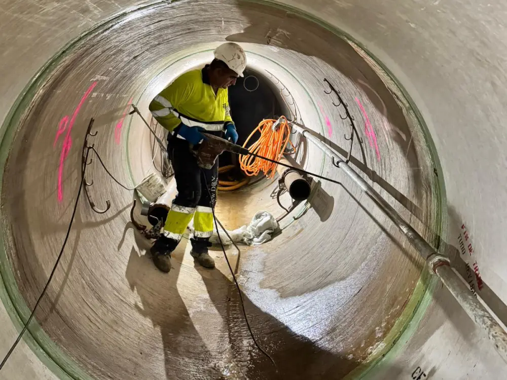 Inyección de juntas y consolidación estructural en minitúnel