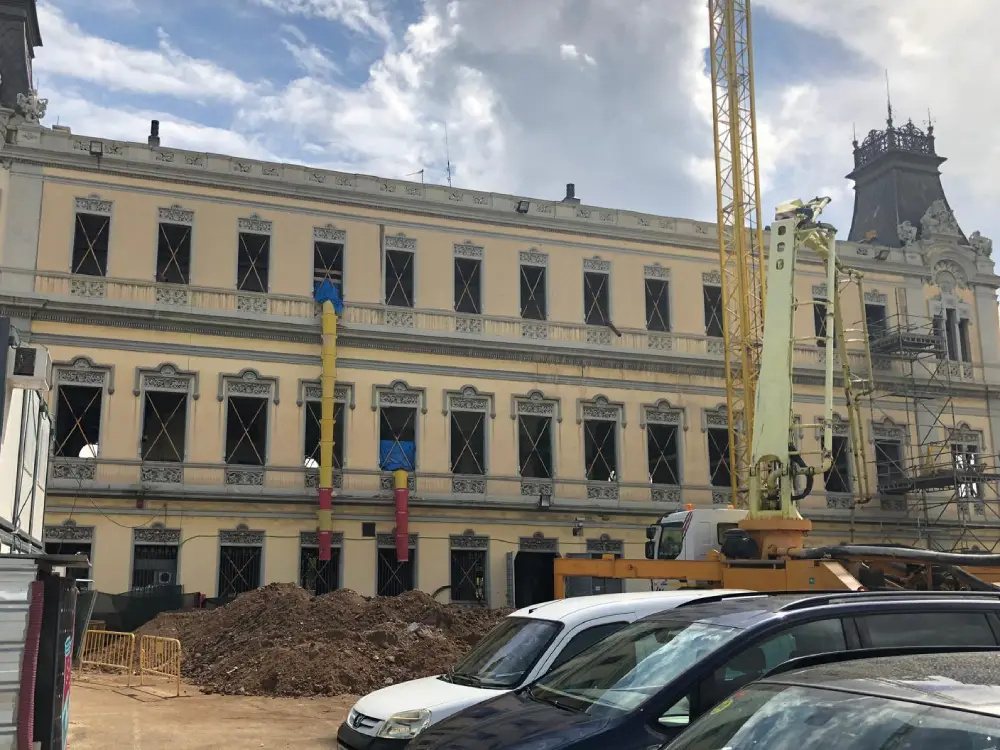Inyección de silicatos para bloqueo de humedad por capilaridad en muros y pilares