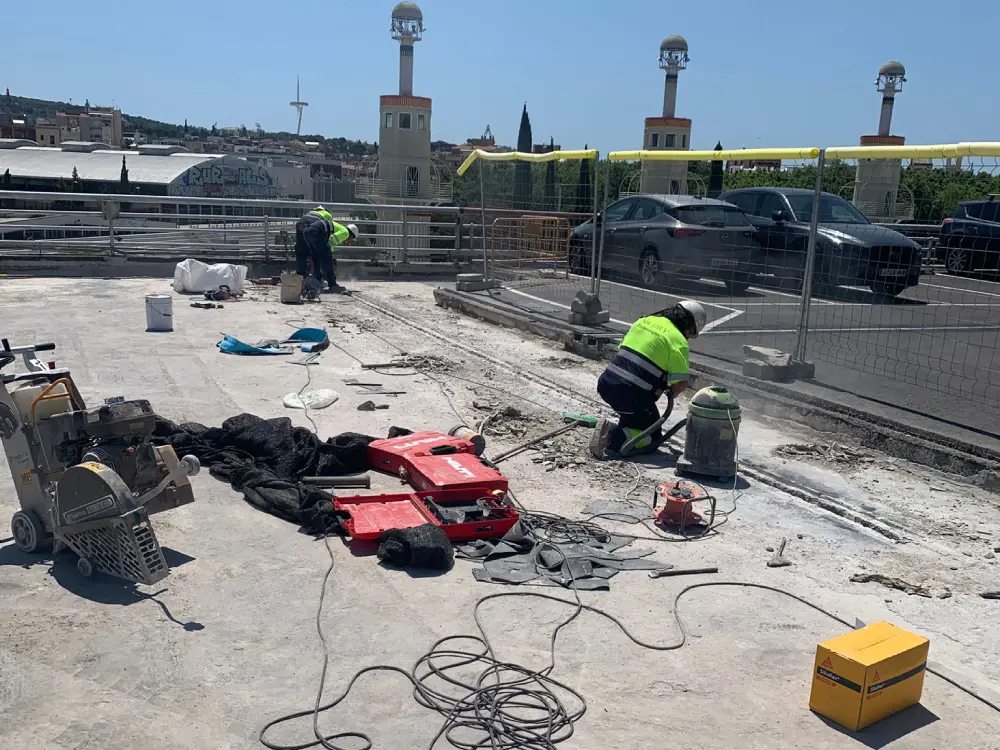 Sellado-junta-Sellado de junta de dilatación mediante sistema Jaipalon-mediante-sistema-Jaipalon-2 Sellado de junta de dilatación mediante sistema Jaipalon