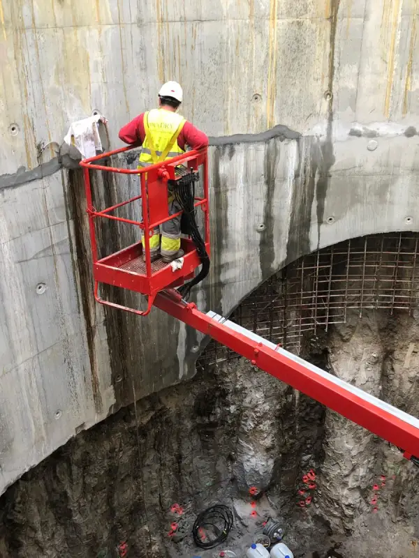 Estructuras de contención y muros pantalla